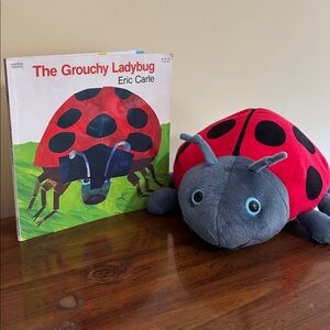 The Grouchy Ladybug Book & Plush